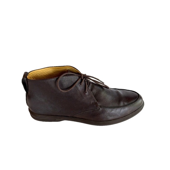 Peter Millar Brown Leather Chukka Boots Men Size 11.5 Made in Brazil EUC main image 8